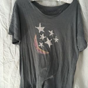 Magnolia Pearl Gray Star and Moon Top